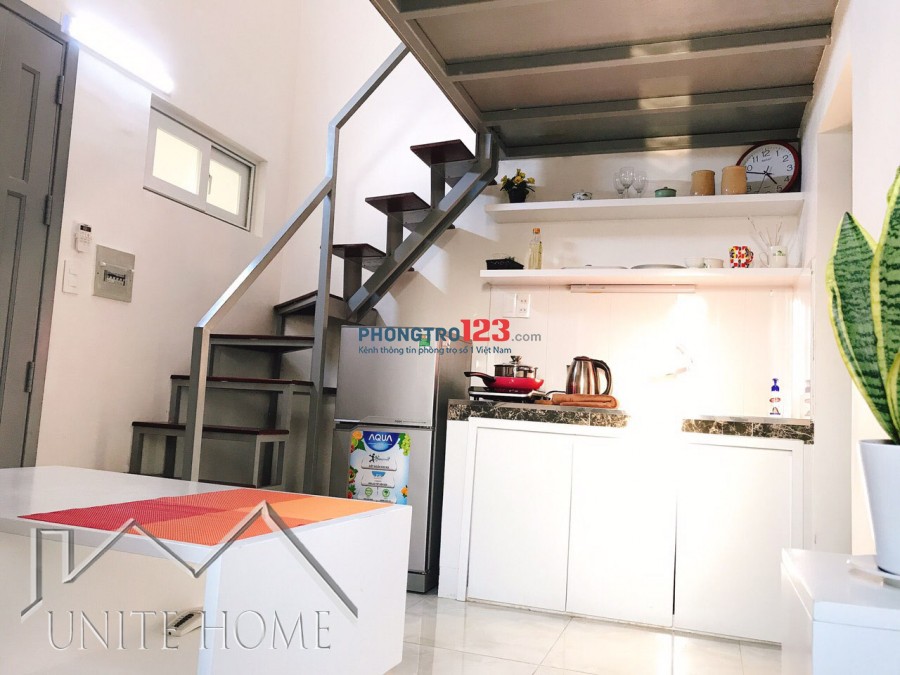 Căn hộ duplex full nội thất đầy đủ tiện nghi