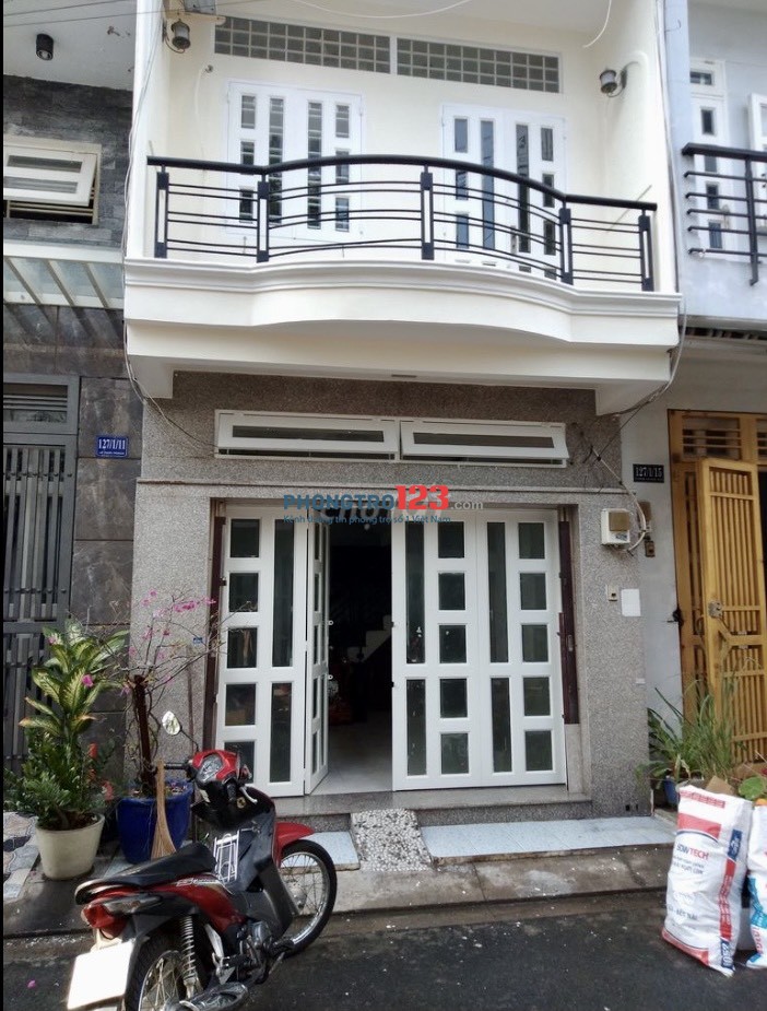 Cho thuê nhà NC có nội thất 4x10 1 trệt 1 lầu tại Lê Thúc Hoạch P Phú Thọ Hòa Q Tân Phú