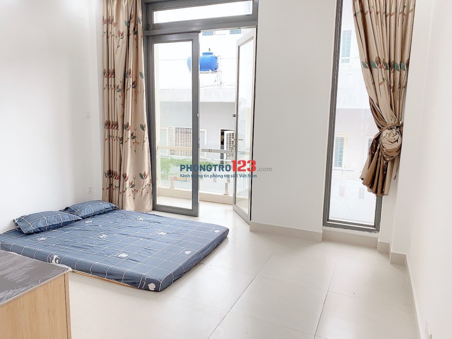 Căn hộ mới xây ở Tân Phú có ban công_FULL nội thất