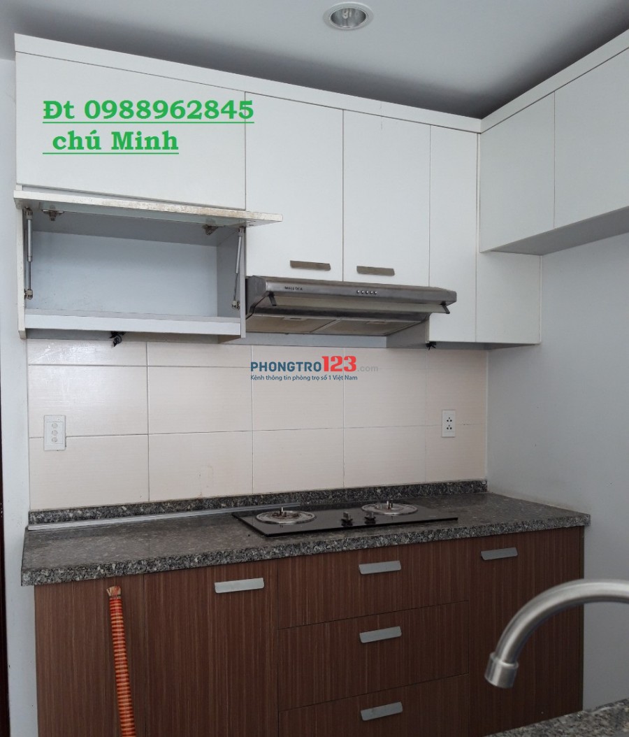 Cho thuê căn hộc hung cư Cao ốc Phố Đông - Hoa Sen 66m² 2PN