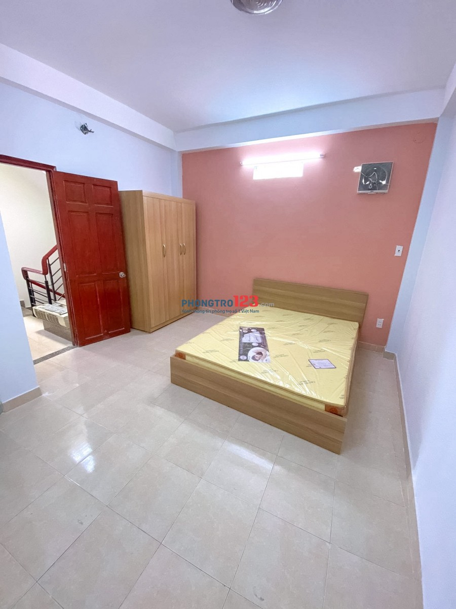Phòng trọ Nguyễn Kiệm full nội thất