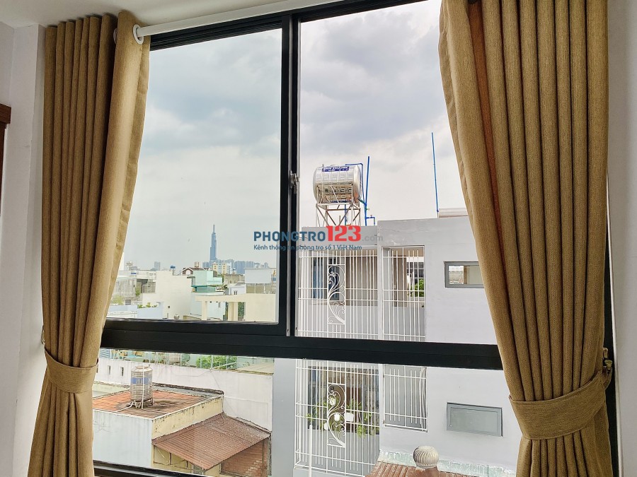Phòng mới xây cửa sổ lớn siêu thoáng | Nội Khu yên tĩnh, trung tâm quận Bình Thạnh