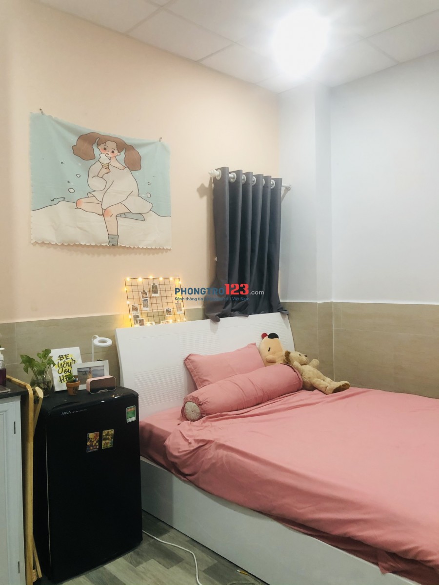 Cho thuê phòng Full nội thất cực đẹp tại 19 Đường số 4 P Tân Phú Q7 giá 4,4tr/th