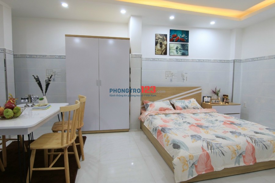Căn hộ Studio 1 PN + Bếp FULL Nội thất - Lê Văn Sỹ - Quận 3.