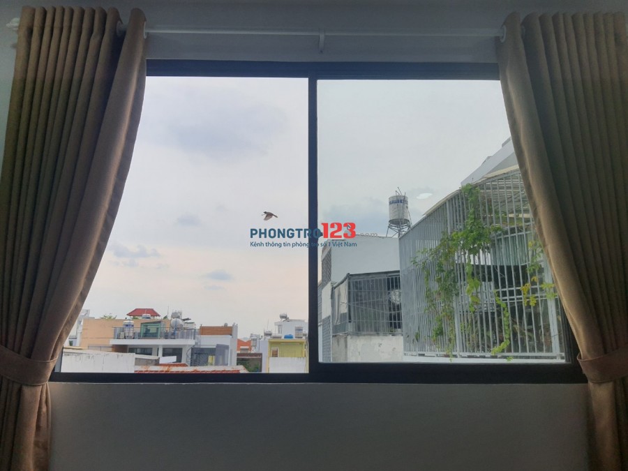 Phòng mới xây cửa sổ lớn siêu thoáng | Nội Khu yên tĩnh, trung tâm quận Bình Thạnh