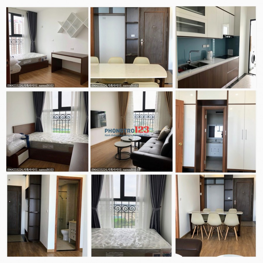Cho thuê căn hộ 2N full nội thất - chung cư CT8 emerald