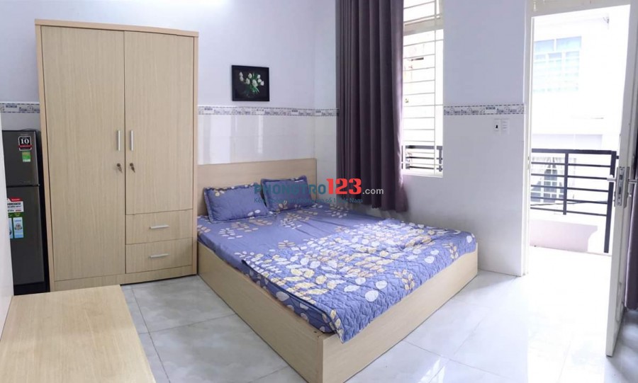 Phòng có cửa sổ và hành lang thoáng quận Tân Bình - Gần Sân bay