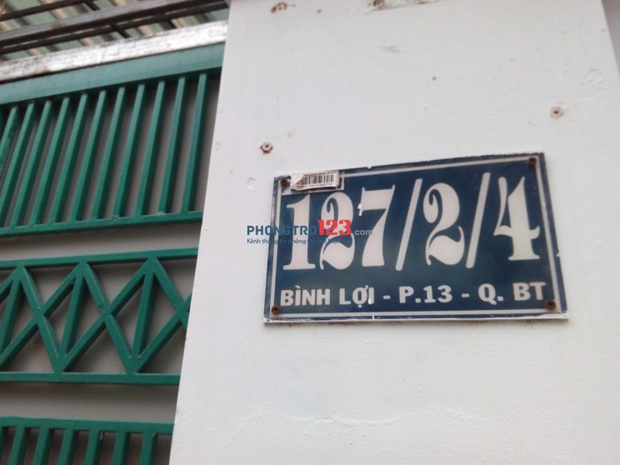 Phòng đủ tiện nghi đường Bình Lợi gần ĐH Văn Lang