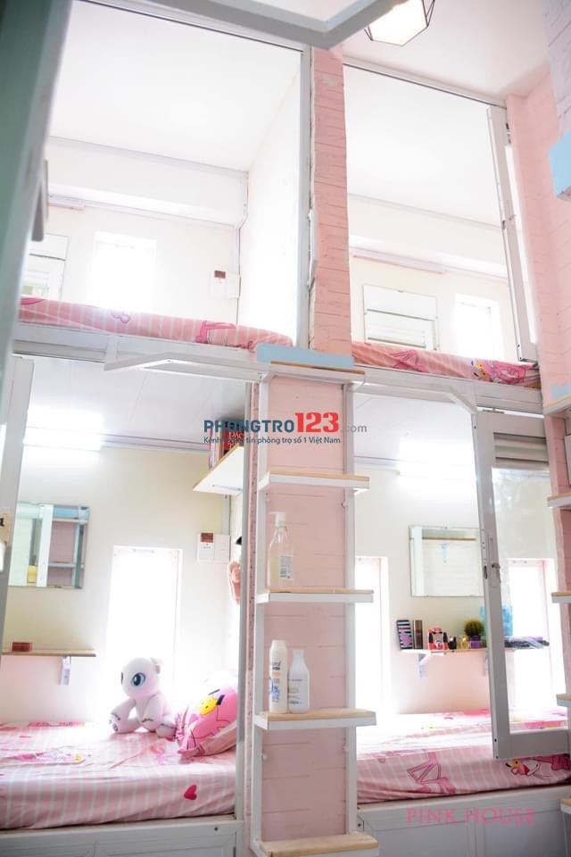 PinkHouse. An cư khi ở một mình, vui vẻ khi ở cùng nhau, đủ tiện nghi giá chỉ 1tr6/tháng. Lh chị Mỹ 0903224672