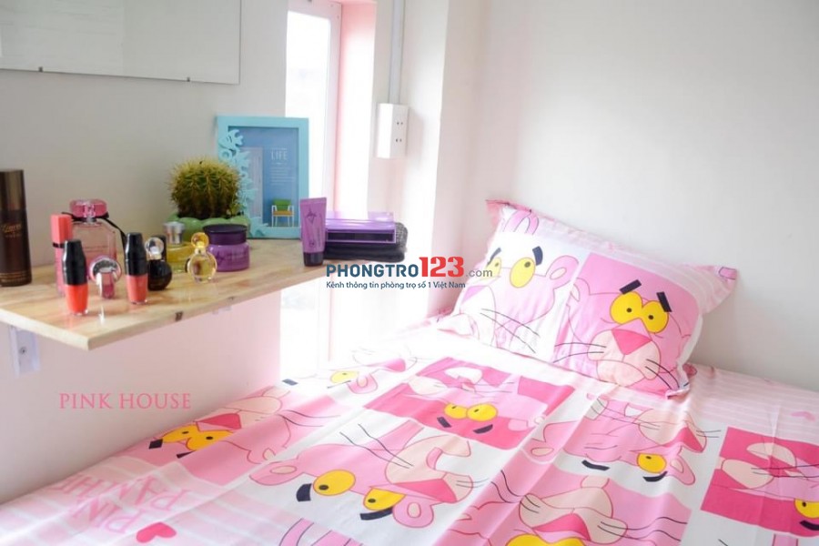 PinkHouse. An cư khi ở một mình, vui vẻ khi ở cùng nhau, đủ tiện nghi giá chỉ 1tr6/tháng. Lh chị Mỹ 0903224672