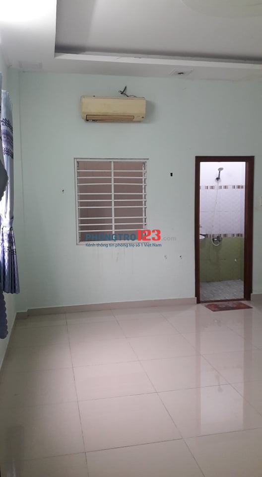 Phòng cao cấp cho thuê gần ngã tư Quang Trung – Phan Huy Ích có máy lạnh, quạt, toilet riêng, bao nước, wifi tốc độ cao