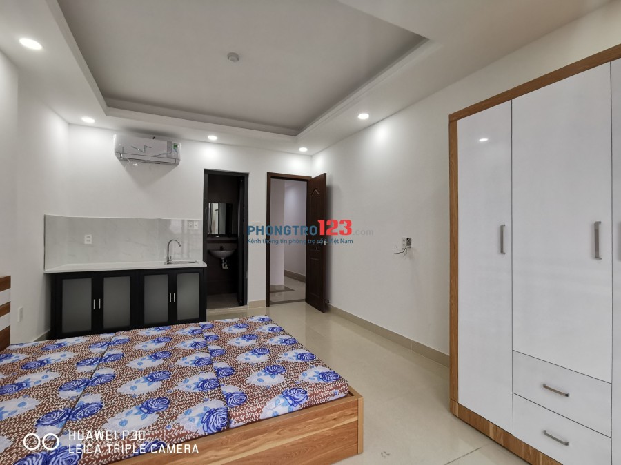 Cho thuê căn hộ dịch vụ đủ tiện nghi thoáng mát, tại Huỳnh Tấn Phát, Quận 7. Giá 4tr7/tháng