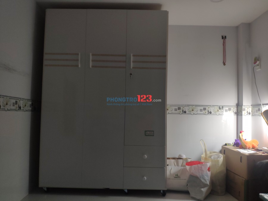 Tìm nữ ở ghép Phòng 20m2, 26 Đường số 8, Phường Bình An gần chợ Đo Đạc, Quận 2