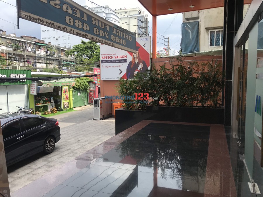 Cho thuê văn phòng tòa nhà 102 Nguyễn Đình Chính P15 Q Phú Nhuận