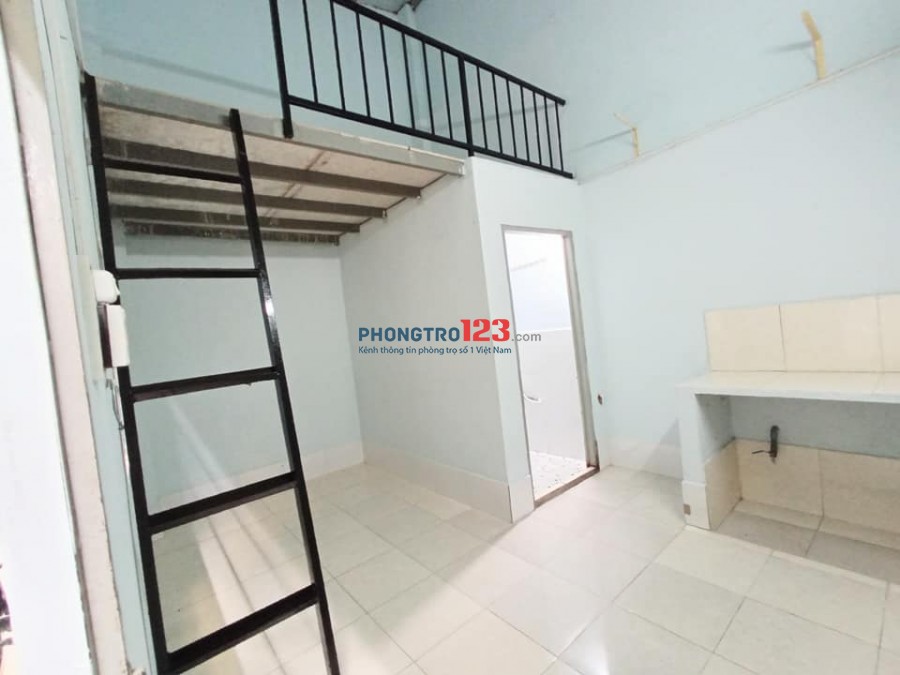 Phòng mới xây 24m2 sạch sẽ, gác cao, nhà tắm rộng
