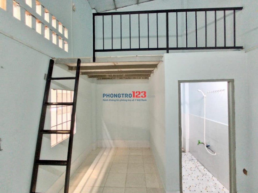 Phòng mới xây 24m2 sạch sẽ, gác cao, nhà tắm rộng