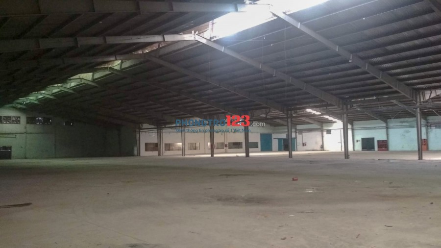 Cho thuê nhà xưởng góc 2 mặt tiền Phường Tây Thạnh, diện tích 11.268m2, giá rẻ KCN Tân Bình, Tân Phú