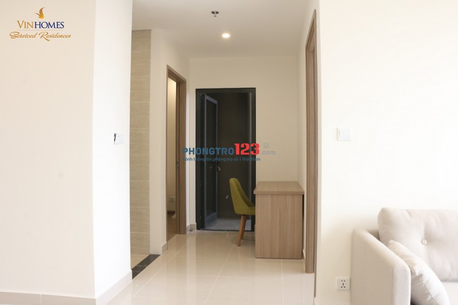 Cho thuê căn hộ cao cấp tại Vinhomes Smart City 2N, 1VS, 54M2