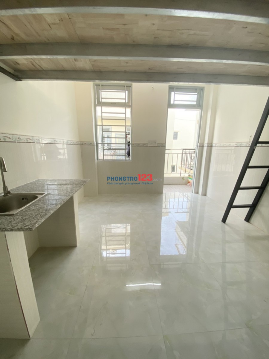 Cho thuê phòng trọ giá siêu rẻ, có gác, có ban công, 26m2, gần chợ An Nhơn, Gò Vấp