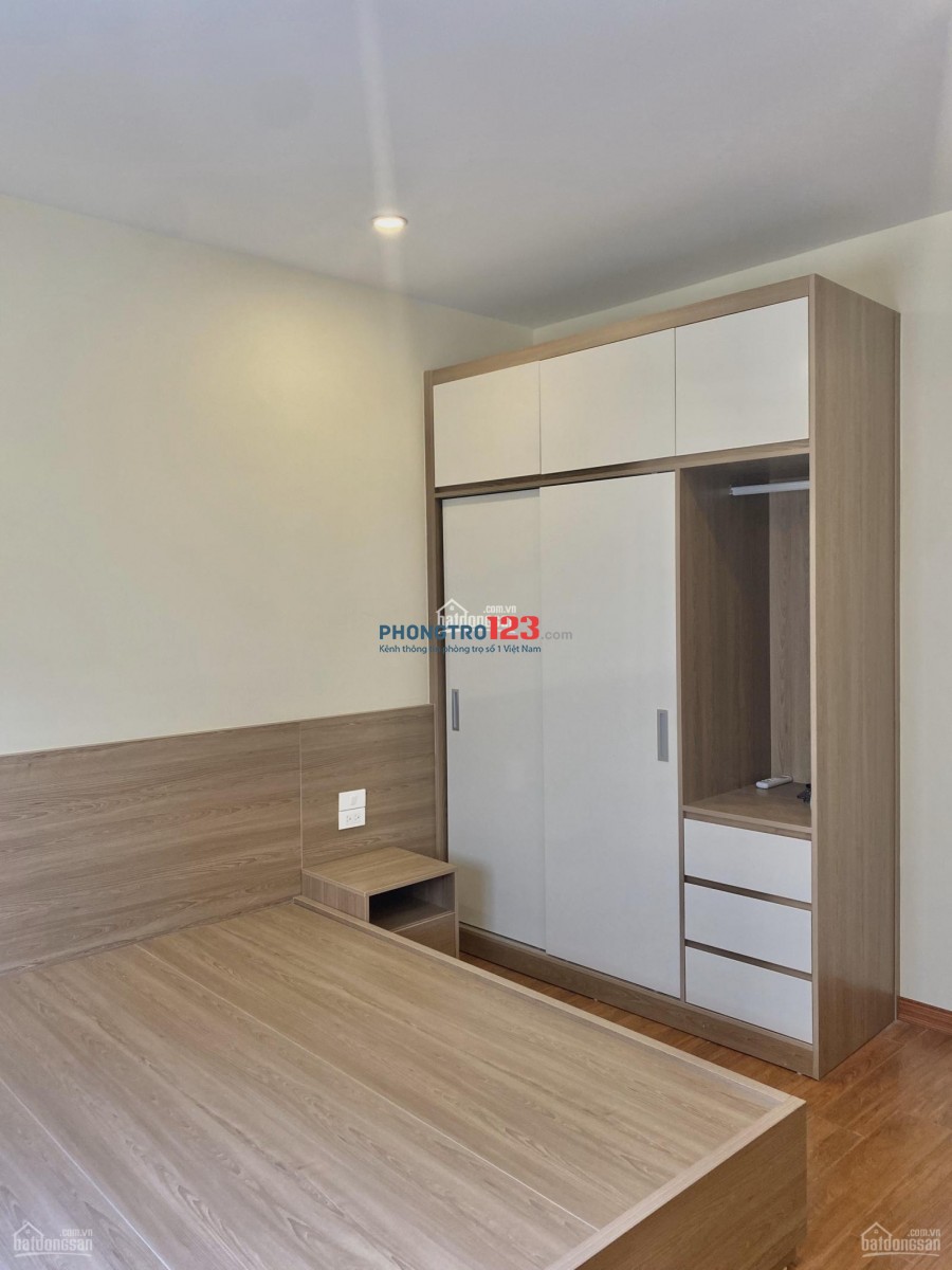 Cho thuê căn hộ CCMN 1 khách-1 ngủ 55m2 tại Ba Đình, gần Hoàn Kiếm, gần Tây Hồ. Nội thất FULL Cao Cấp