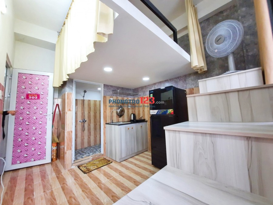 Cho thuê phòng trọ cao cấp, full nội thất giá rẻ nhất Quận Gò Vấp, Dt 25M2, 1PN