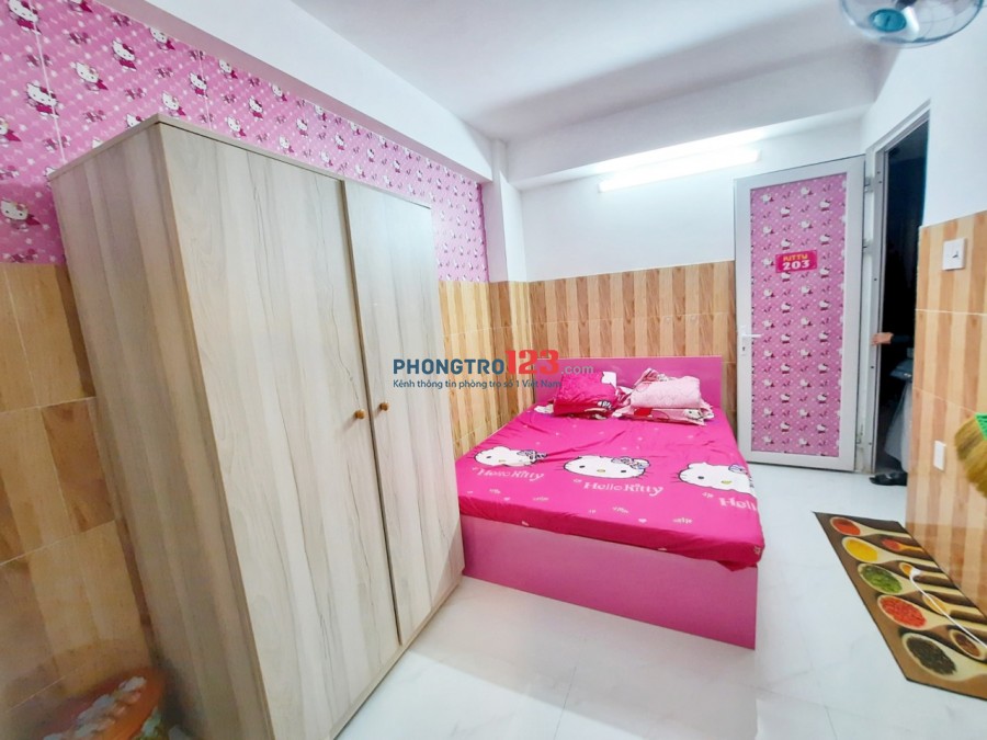 Cho thuê phòng trọ cao cấp, full nội thất giá rẻ nhất Quận Gò Vấp, Dt 25M2, 1PN