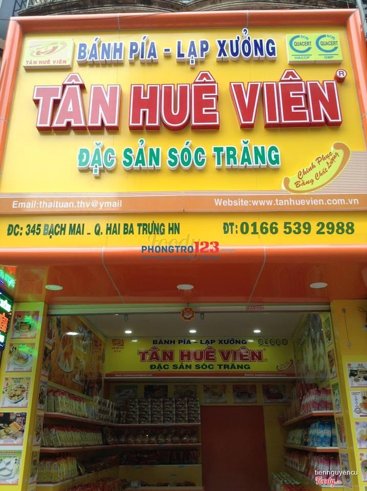 Cho thuê cửa hàng, cho thuê mặt bằng mặt phố Bạch Mai, Quận Hai Bà Trưng, Hà Nội