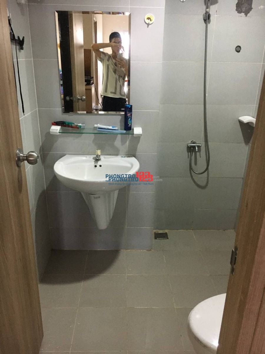 Share phòng - Tìm thêm 1 Nam ở ghép chung Cư Bộ Công An Quận 2 - 2 PN 2 toilet, tiện ích đủ