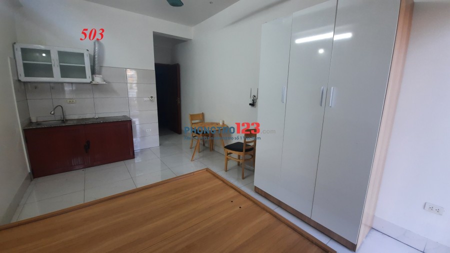 Thuê căn hộ dịch vụ full đồ. Điện nước giá dân tại 9/79 Đường Mễ Trì Thượng, Nam Từ Liêm