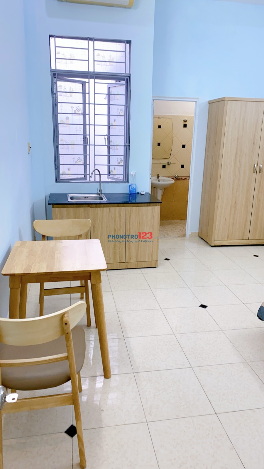 Cho thuê phòng chdv đầy đủ nội thất diện tích 35 m2 giá thuê từ 4 triệu đến 6,5 triệu/tháng