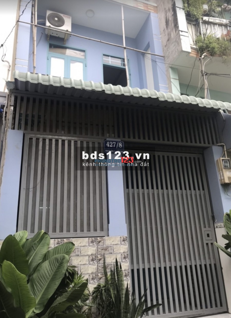 Cho thuê nhà NC 1 trệt 1 lầu 3,4x9 tại 427/8 Phạm Văn Đồng P11 Q BThạnh giá 7tr/th