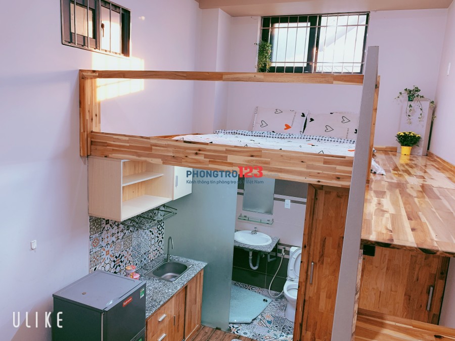 Phòng mới gần cầu Chữ Y, mặt tiền đường, full tiện ích, thoáng sạch an ninh. Phòng xịn giá bình dân.