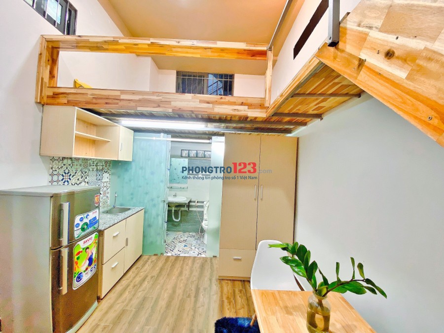Phòng mới gần cầu Chữ Y, mặt tiền đường, full tiện ích, thoáng sạch an ninh. Phòng xịn giá bình dân.