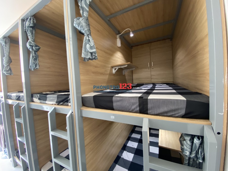 Sleepbox ktx cao cấp Bình Thạnh - Hutech ngay D2- giảm 3th đầu chỉ còn 1tr2