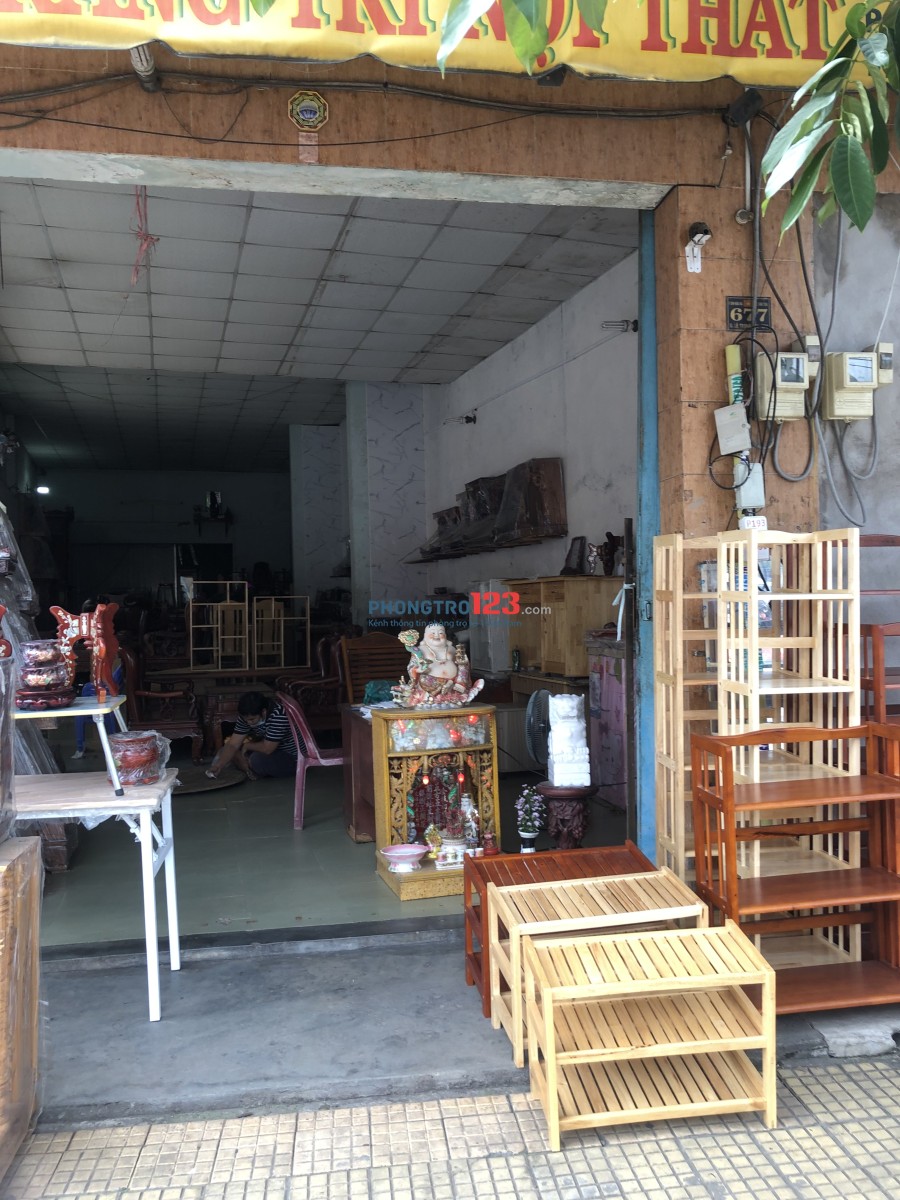 Cho thuê mặt bằng 2 mặt tiền tại 673 Phố Lê Trọng Tấn, Phường Bình Hưng Hòa, Quận Bình Tân