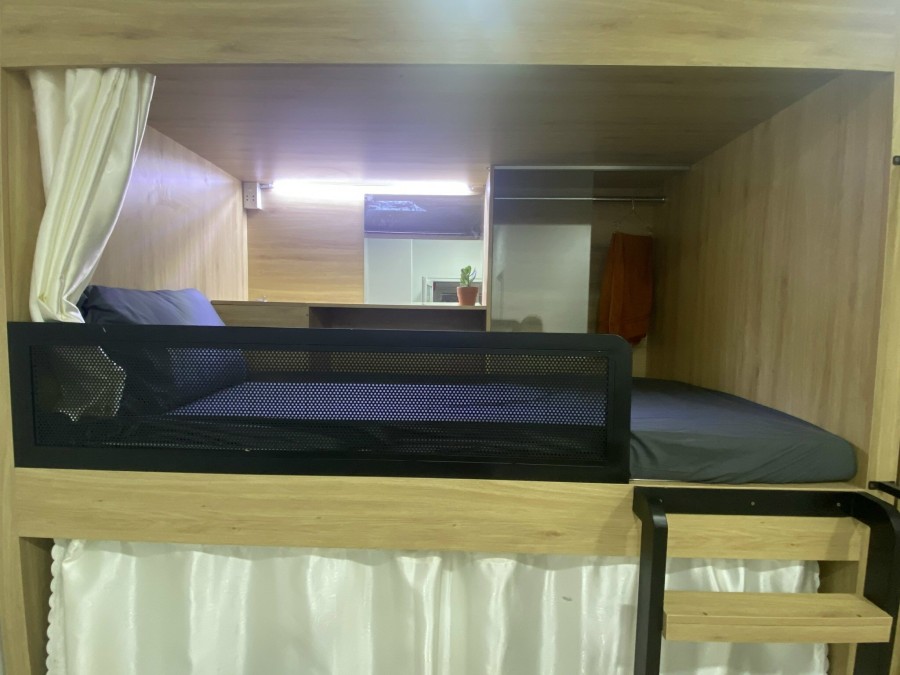 Ký Túc Xá Cao Cấp, Sleepbox Gần sân bay Tân Sơn Nhất, 1.9tr/tháng Full tiện ích.