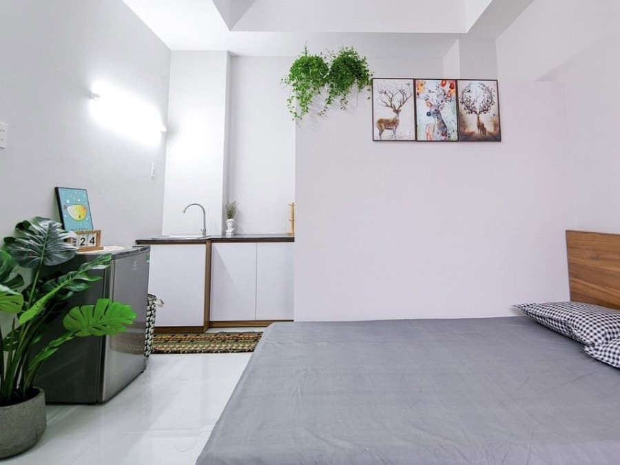 Cho thuê phòng trọ tại 10 Hoàng Hoa Thám, P7, Bình Thạnh, full nội thất giá rẻ
