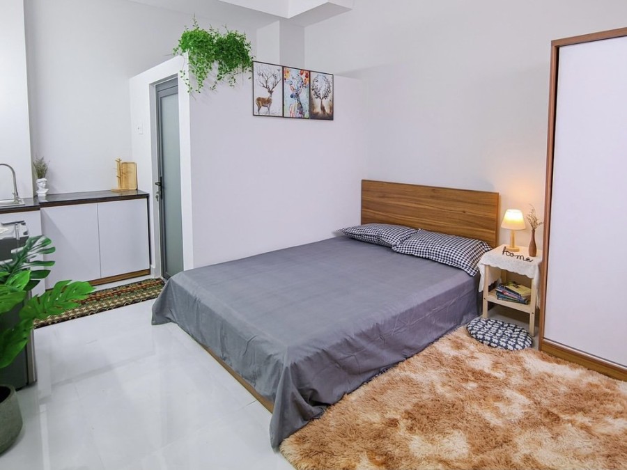 Cho thuê phòng trọ tại 10 Hoàng Hoa Thám, P7, Bình Thạnh, full nội thất giá rẻ