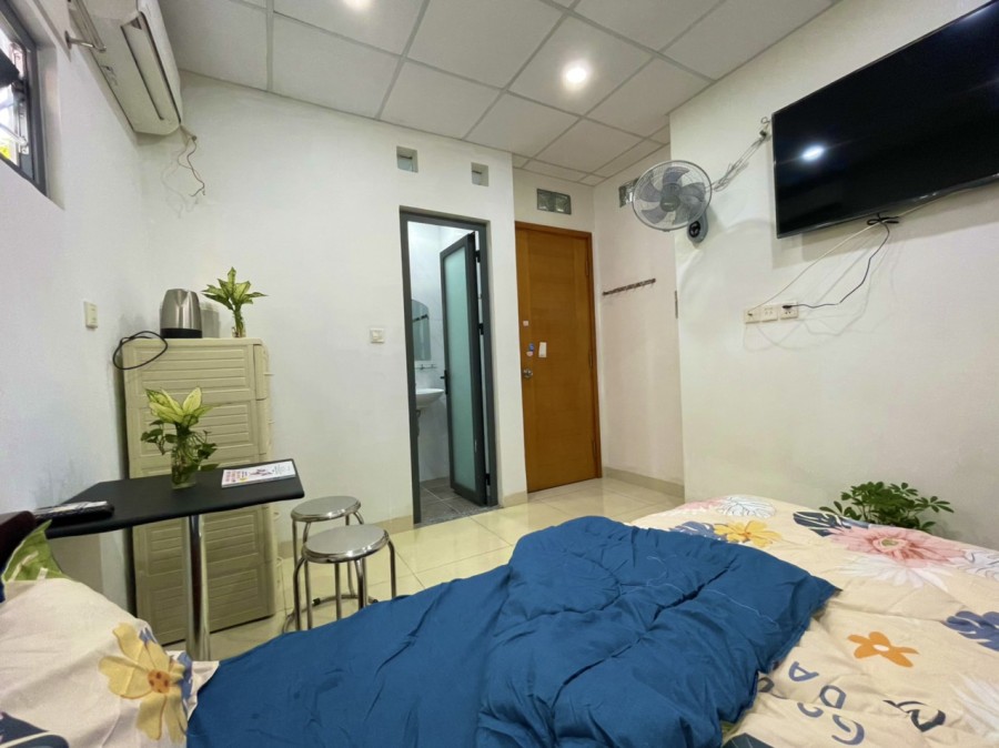 Phòng trọ cao cấp cho thuê đường Ấp Bắc, Tân Bình, full nt