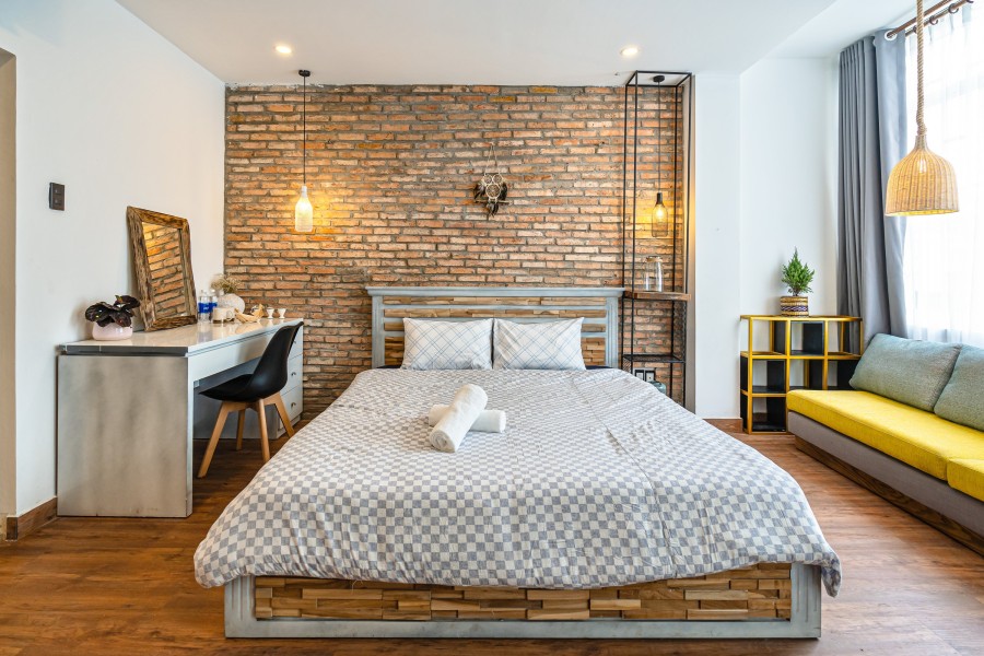 Studio Apartment in District 1, fully Furnished, chill balcony – NGUYEN VAN THU st.