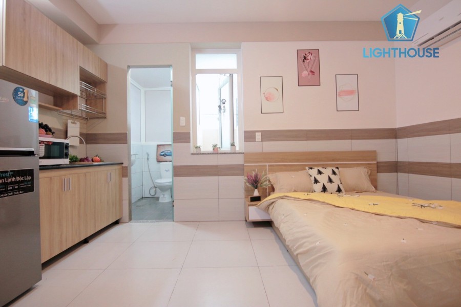 Căn Hộ Studio Nội thất đủ_tiện nghi sát CV Gia Định