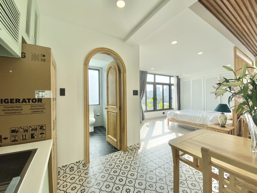 Căn Hộ 45m2 Một Phòng Ngủ Tách Biệt Full Nội Thất Quận 2 13,5 triệu