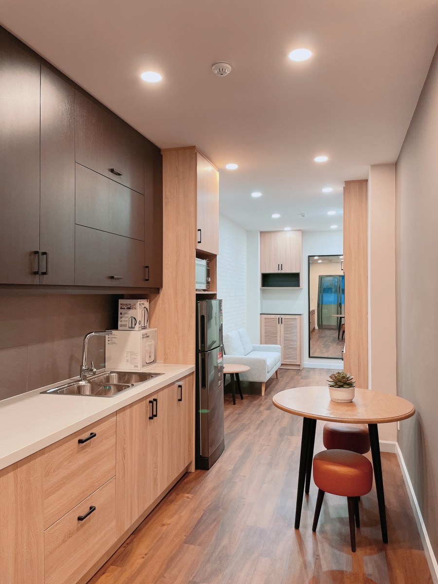 Căn hộ 1PN đầy đủ nội thất, KỲ ĐỒNG Quận 3 - kế bên Trung tâm HCM, gần sân bay, nhà ga Sài Gòn