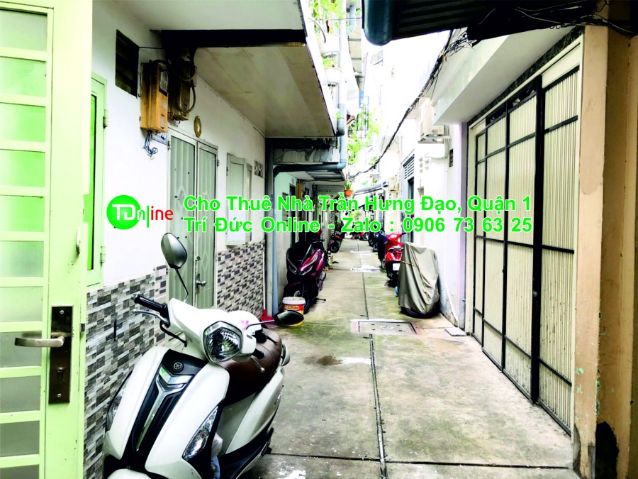 Cho Thuê Nhà Nguyên Căn Trần Hưng Đạo, quận 1 Giá thuê 4 triệu 500 ngàn TẶNG BÁNH NOEL