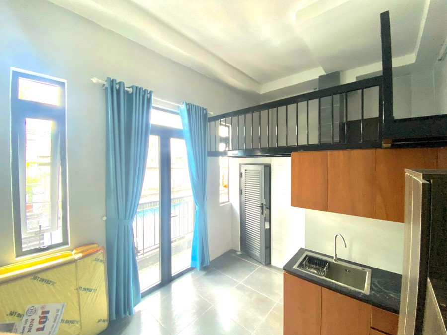  Căn hộ cho thuê - mới xây - đầy đủ nội thất Ngay Thoại Ngọc Hầu quận Tân Phú
