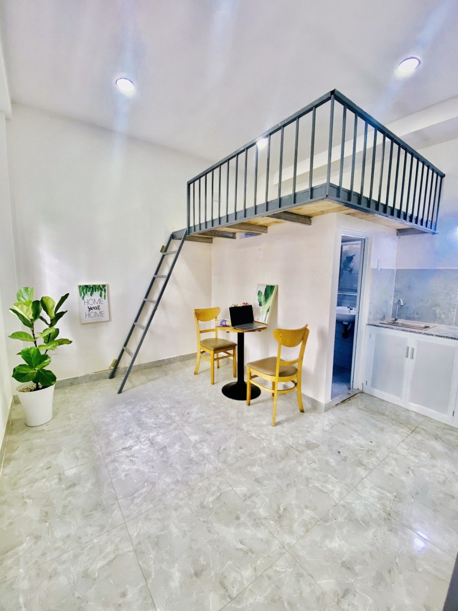 Phòng trọ Tân Bình, 30m2, ban công, cửa sổ, gần ngã 4 Bảy Hiền, ETWON 2 Cộng Hòa, chân cầu Hoàng Hoa Thám