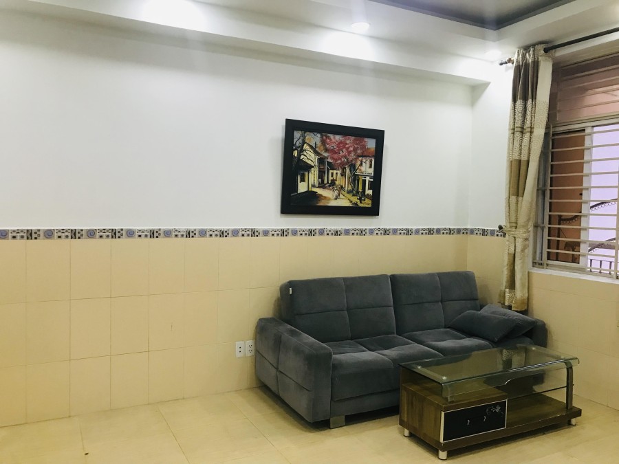 Cho thuê căn hộ cc Phú Thọ, Q11, 62m2, 2PN, đầy đủ nội thất