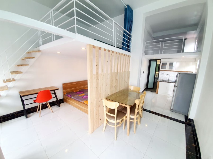 Cho thuê căn hộ mini gác xếp gồm 2 phòng ngủ 39 ngõ ngoài Xa La, Hà Đông