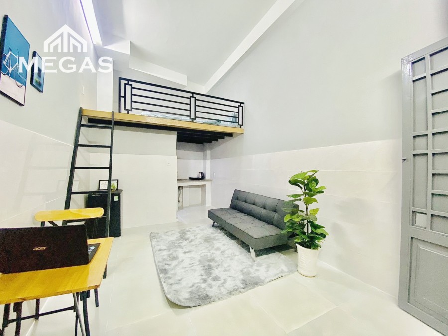 Phòng trọ Tân Bình, Gác cao, Chợ Hoàng Hoa Thám, Cầu Vượt CH, VX Lăng Cha Cả