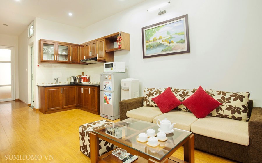 Cho thuê căn hộ 1 ngủ tại phố Văn Cao, Đào Tấn, Kim Mã, Linh Lang full đồ giá chỉ từ 7 - 10 triệu